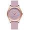 Montre-bracelet sublime bleue femme Rose