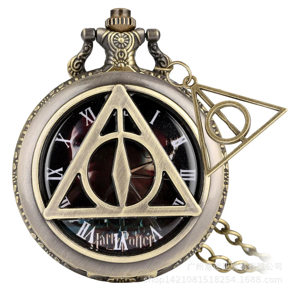 Montre à gousset quartz Harry Potter - montre-de-poche-gousset