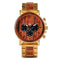Montre bracelet en bois Chronographe GQ026-2