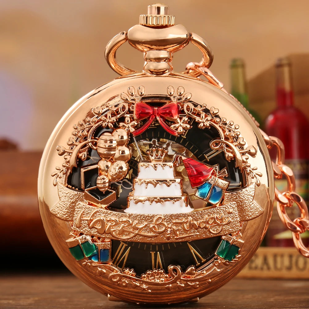 Montre gousset musicale avec horloge - montre-de-poche-gousset
