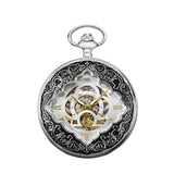 Montre gousset mécanique Flower Still - montre-de-poche-gousset