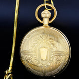 Montre gousset double clapets Golden Majesty