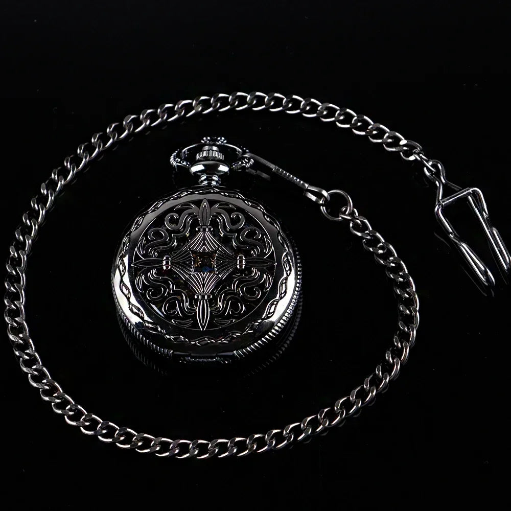 Montre à gousset mécanique Dark Tentation Oriental Mystic - montre-de-poche-gousset