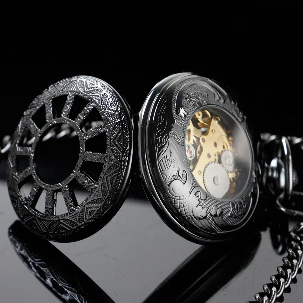 Montre a gousset mécanique Radioactive Diamond