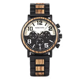 Montre bracelet en bois Chronographe - montre-de-poche-gousset