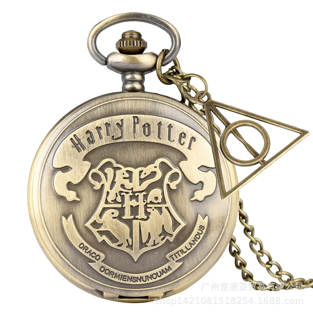 Montre à gousset quartz Harry Potter - montre-de-poche-gousset