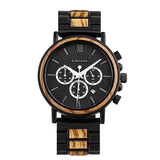 Montre bracelet en bois Chronographe - montre-de-poche-gousset