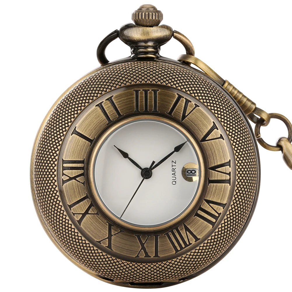Montre à gousset quartz Argent Eternel Classic - montre-de-poche-gousset