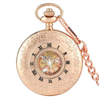 Montre de poche Or Rose Royauté