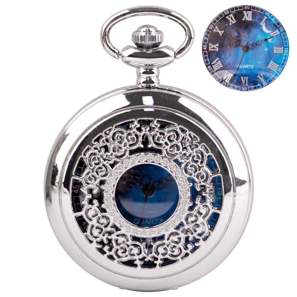 Montre collier Romantic Royal Blue