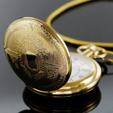 Montre gousset double clapets Golden Majesty