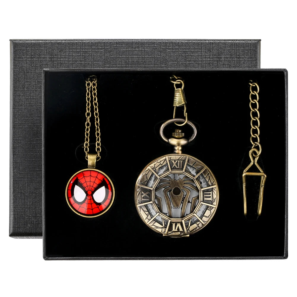 Montre à gousset quartz Marvel Spider Man
