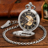 Montre gousset musicale avec horloge - montre-de-poche-gousset