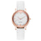 Montre bracelet élégance or rose Blanc