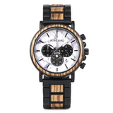 Montre bracelet en bois Chronographe - montre-de-poche-gousset