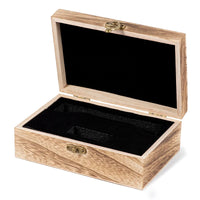 Boite pour montre à gousset élégant en bois