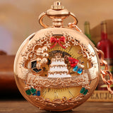 Montre gousset musicale avec horloge - montre-de-poche-gousset