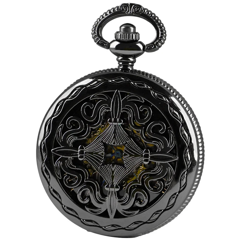Montre à gousset mécanique Dark Tentation Oriental Mystic - montre-de-poche-gousset