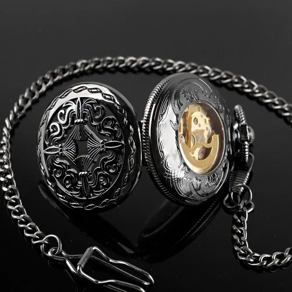 Montre à gousset mécanique Dark Tentation Oriental Mystic - montre-de-poche-gousset