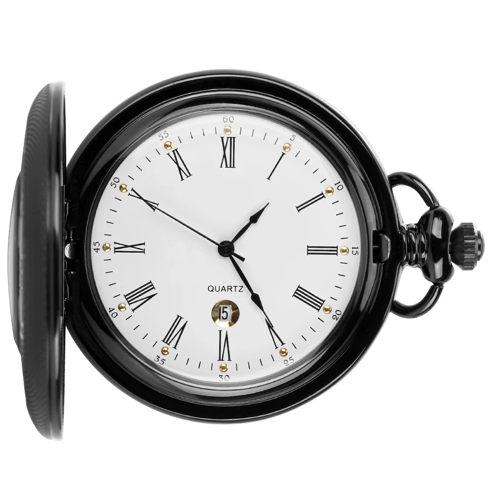 Montre à gousset quartz Argent Eternel Classic - montre-de-poche-gousset