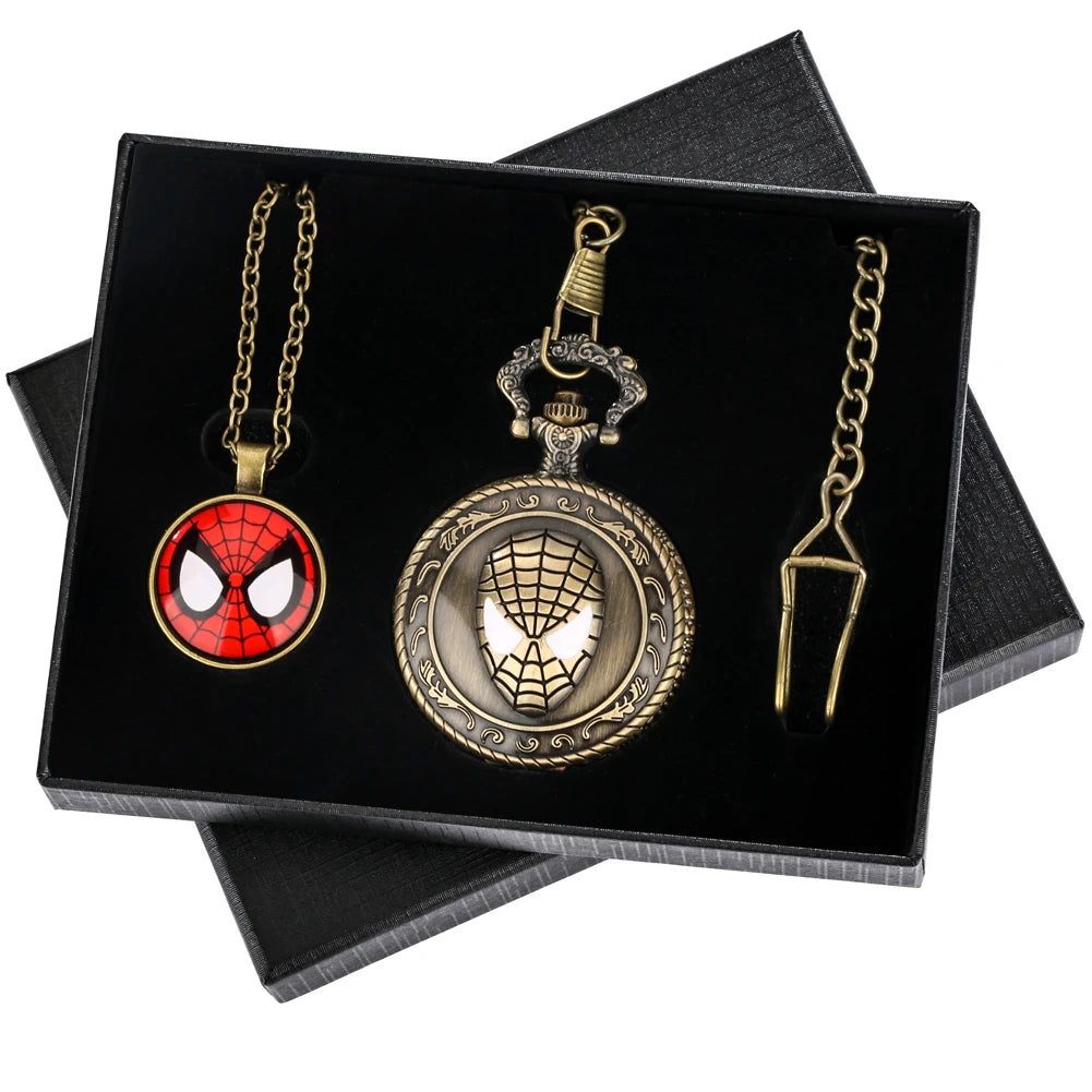 Montre à gousset quartz Marvel Spider Man