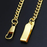 Chaîne Gousset Classique Élégance Or Jaune Poli Miroir - montre-de-poche-gousset