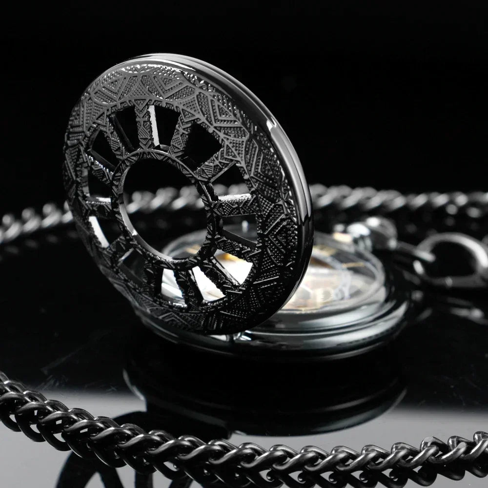 Montre a gousset mécanique Radioactive Diamond