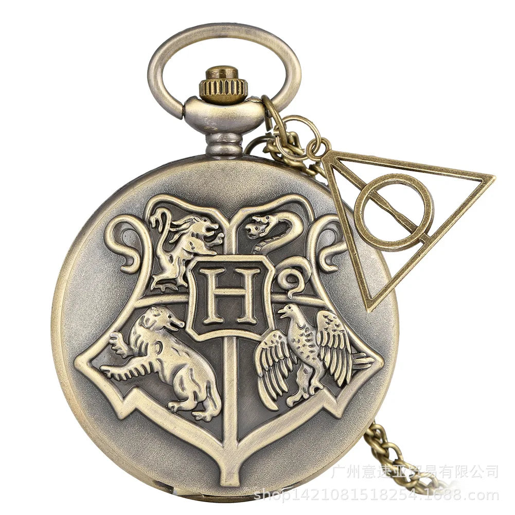 Montre à gousset quartz Harry Potter - montre-de-poche-gousset
