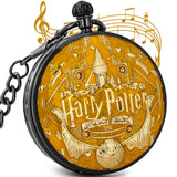 Montre à gousset Harry Potter musicale verte