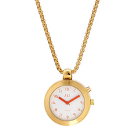 Montre collier or parlante