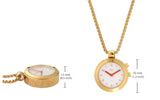 Montre collier or parlante