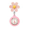 Montre infirmière originale fleurs orange 6