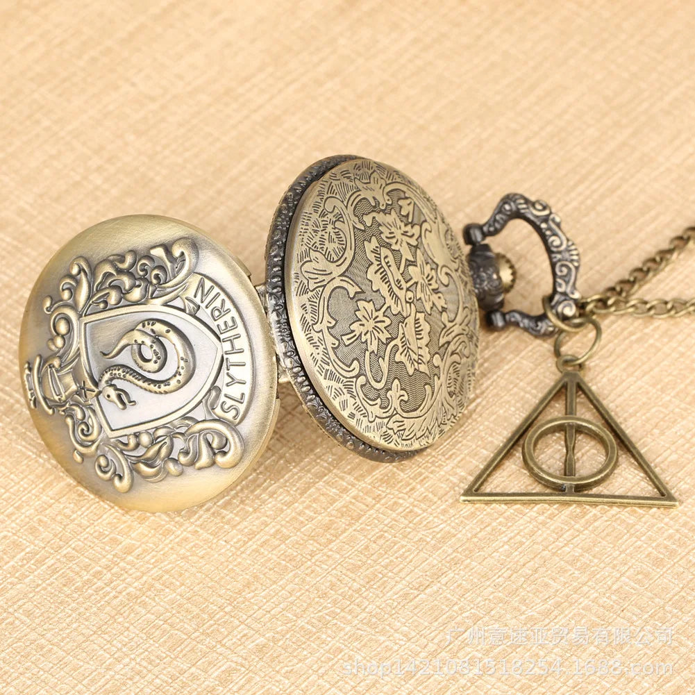 Montre à gousset quartz Harry Potter - montre-de-poche-gousset