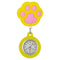 Montre infirmière extensible patte de chien Yellow