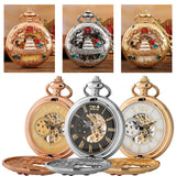 Montre gousset musicale avec horloge - montre-de-poche-gousset
