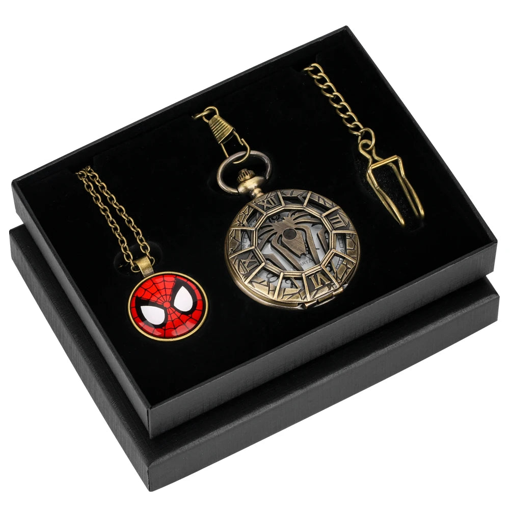 Montre à gousset quartz Marvel Spider Man