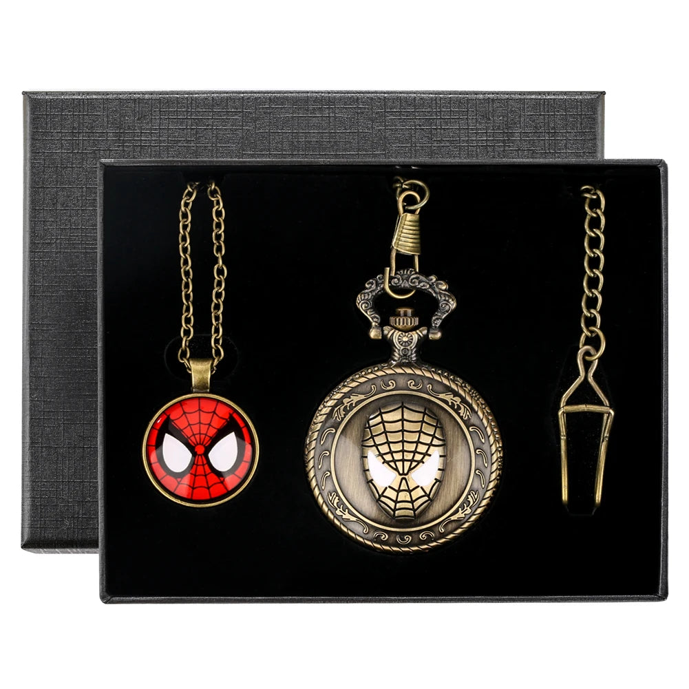 Montre à gousset quartz Marvel Spider Man