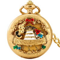 Montre gousset musicale avec horloge