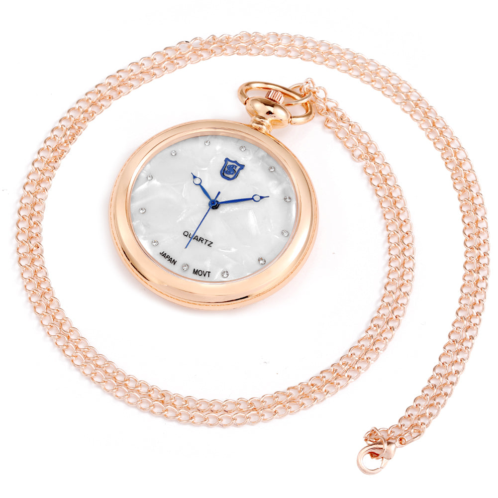 Montre collier quartz Lady Rose