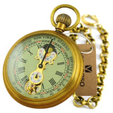 Montre de Poche Mécanique Vintage en Laiton - montre-de-poche-gousset