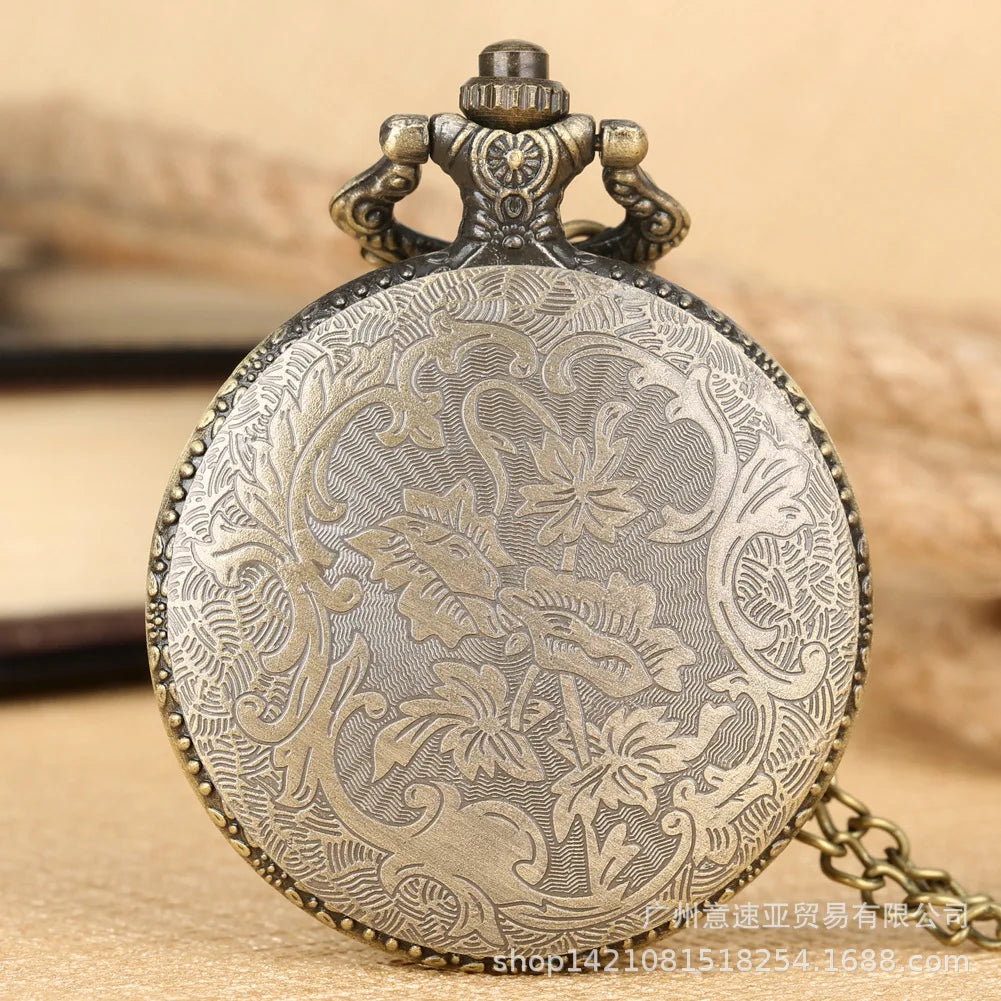 Montre à gousset quartz Harry Potter - montre-de-poche-gousset