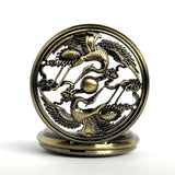 Montre Gousset Mécanique Demi-Chasseur Chiffres Romains - montre-de-poche-gousset