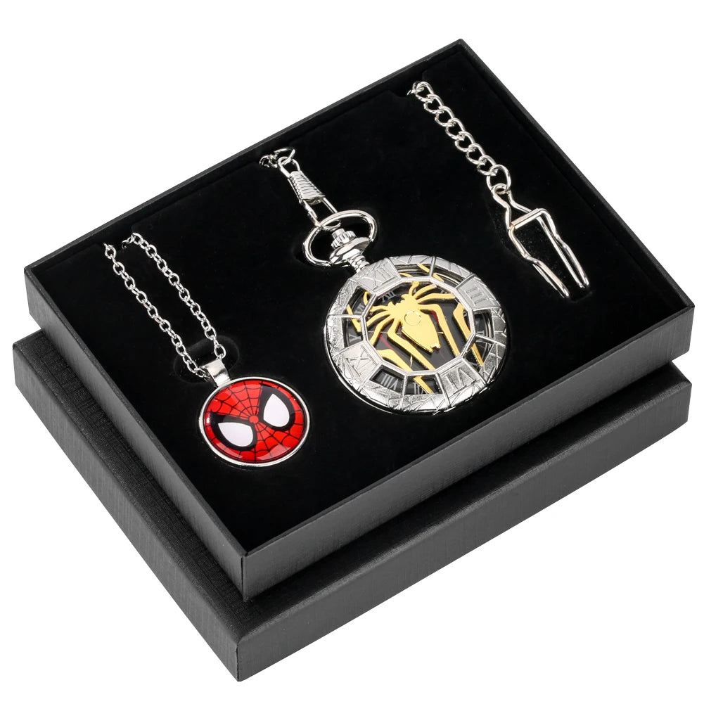 Montre à gousset quartz Marvel Spider Man