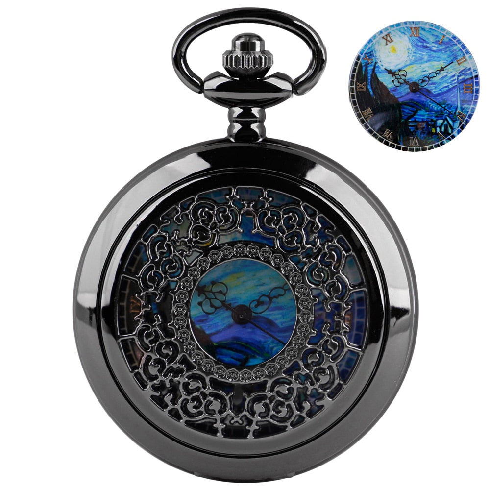 Montre collier à quartz Royal Blue