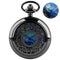 Montre collier à quartz Royal Blue Noir 1