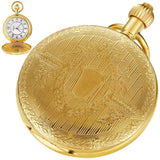 Montre gousset double clapets Golden Majesty