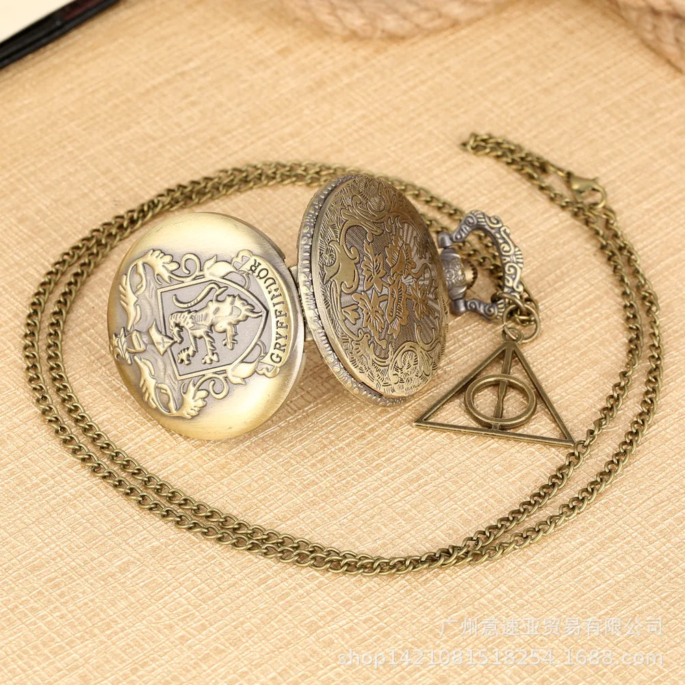 Montre à gousset quartz Harry Potter - montre-de-poche-gousset