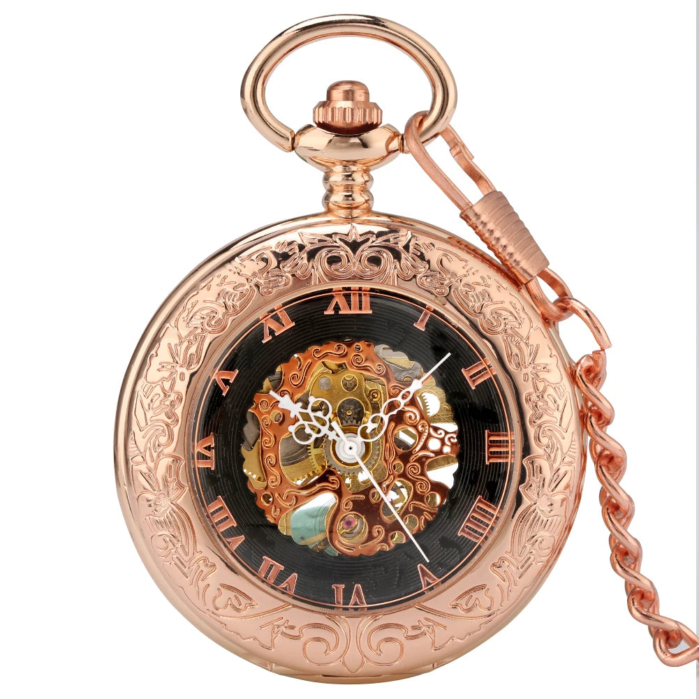 Montre de poche mécanique Pink Lady Dreamer