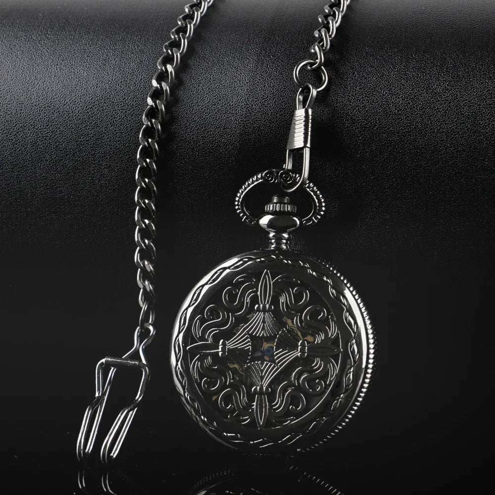 Montre à gousset mécanique Dark Tentation Oriental Mystic - montre-de-poche-gousset