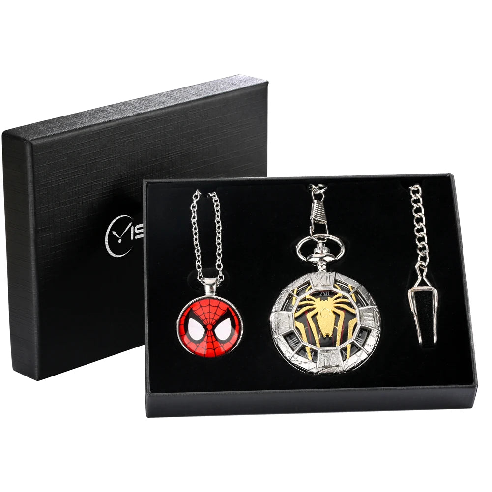 Montre à gousset quartz Marvel Spider Man
